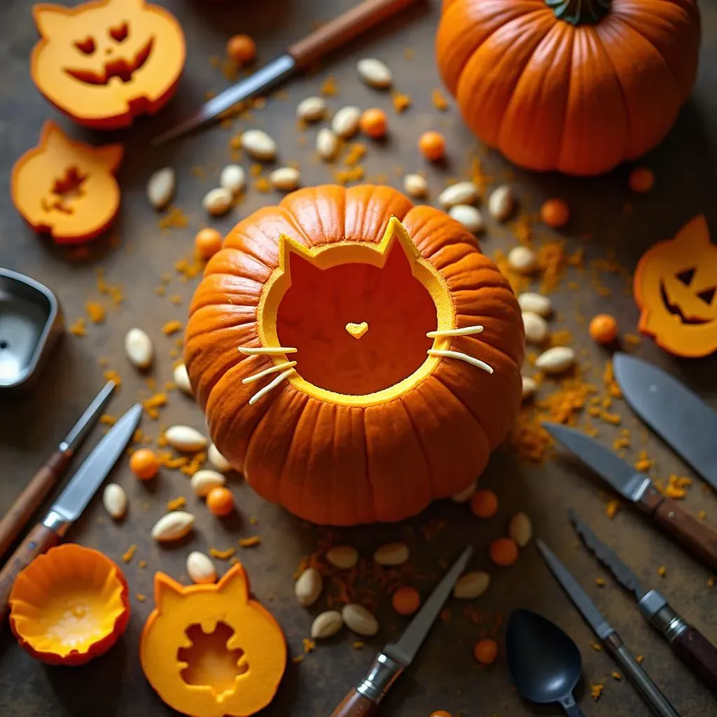 Tools and Tips for Flawless Cat Face Pumpkin Carving