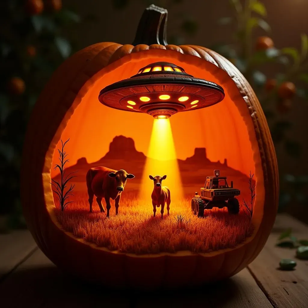 UFOs, Martians, and More: Expanding Your Alien Pumpkin Theme