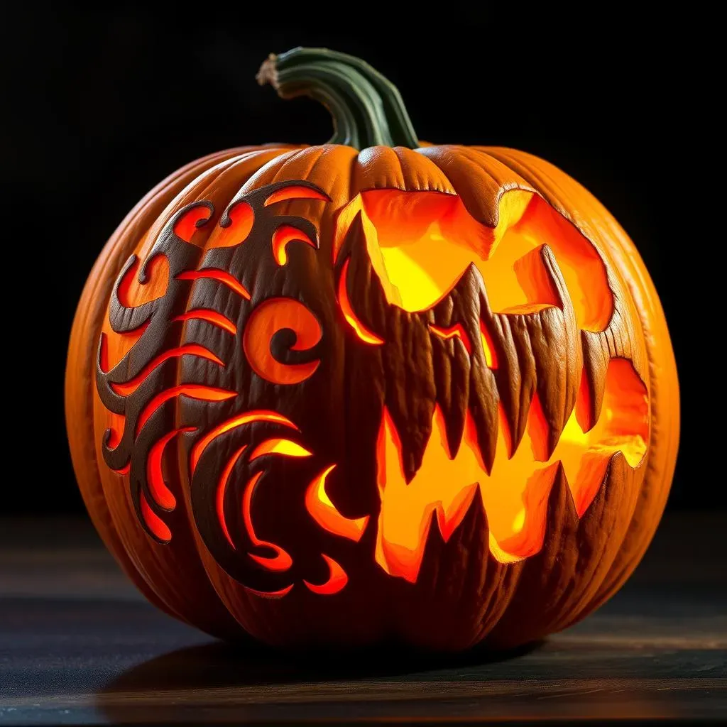 Unique and Easy Scary Halloween Pumpkin Carving Techniques