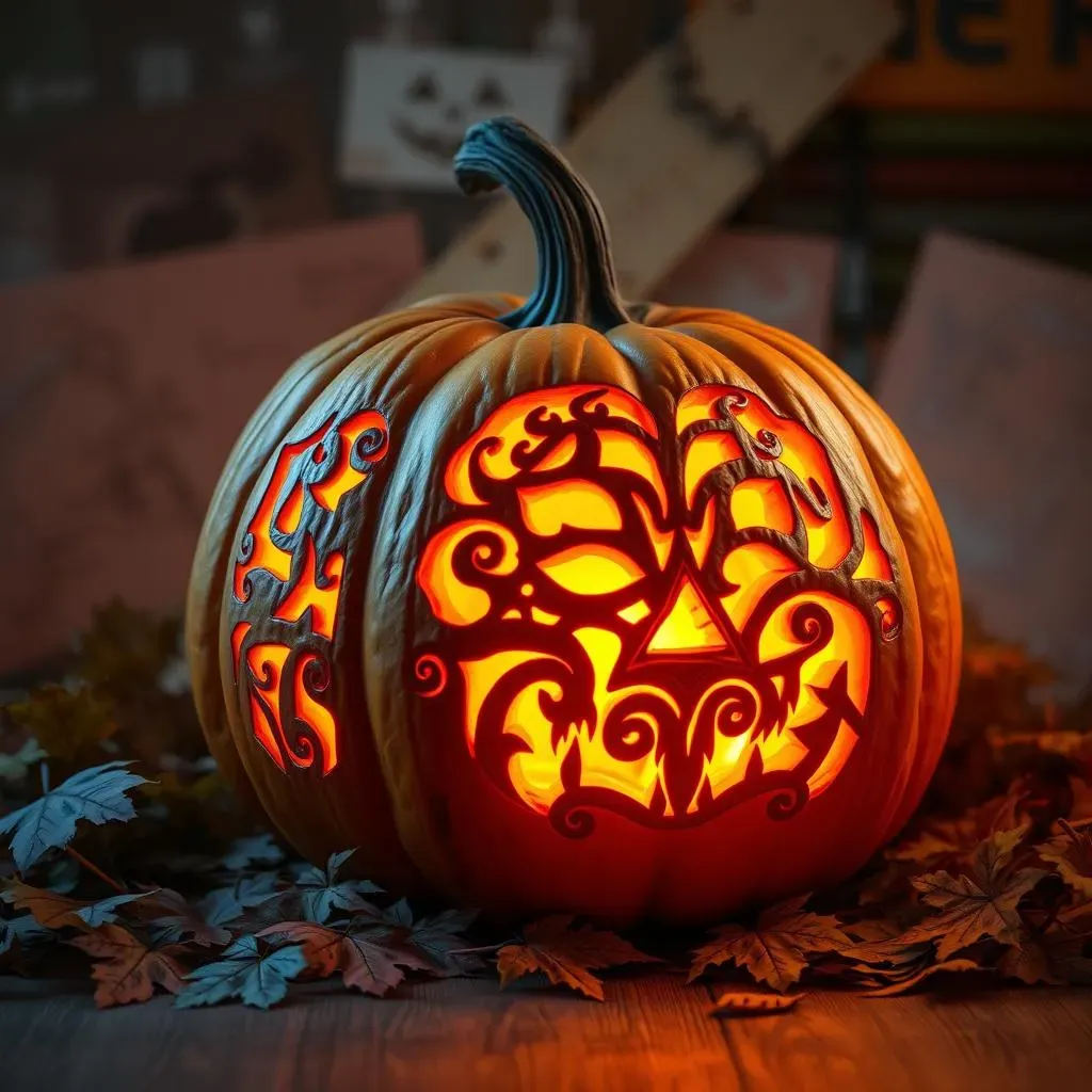 Unique Halloween Pumpkin Carving Ideas with Stencils