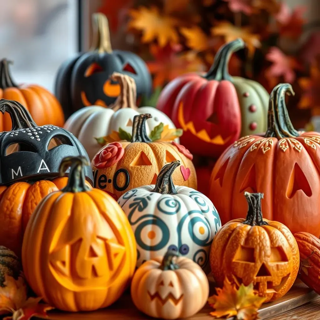 Unique No Carve Pumpkin Designs for Every Style