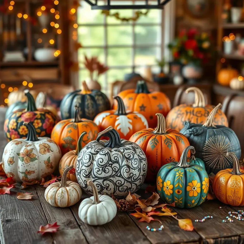 Unique Pumpkin Decorating Ideas Without Carving: Discover 60+!