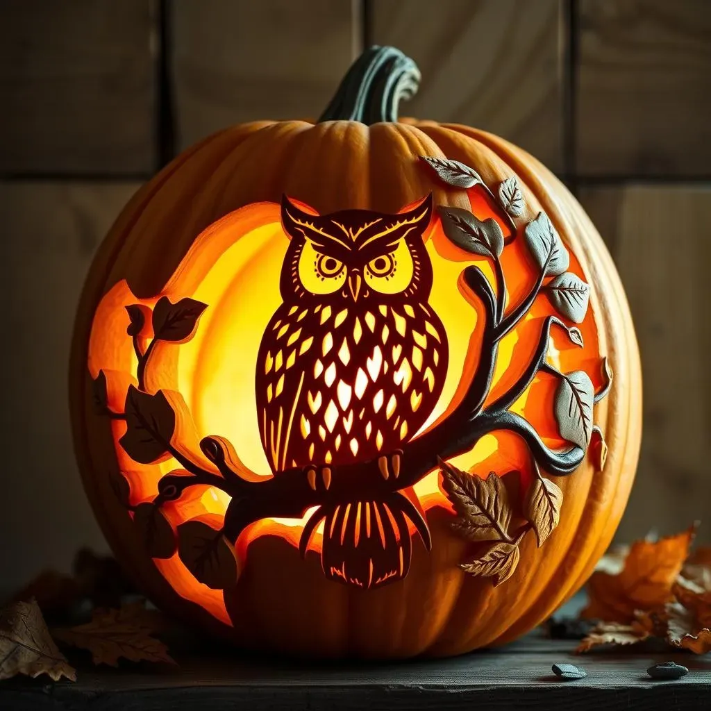 Unique & Simple Pumpkin Carving Ideas: Animals and Nature