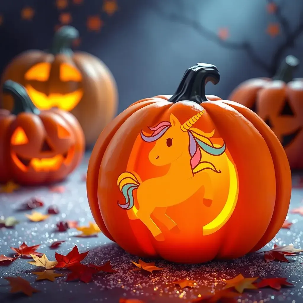 Unleash the Magic: Easy Unicorn Pumpkin Carving Stencils