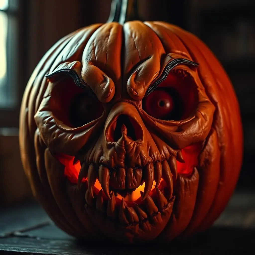 Unleash Your Inner Artist: Cool Scary Pumpkin Faces
