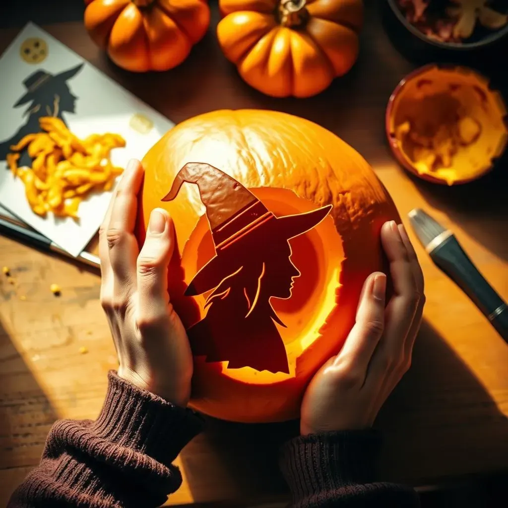 Unleash Your Inner Witch: Finding the Perfect Pumpkin Carving Stencil