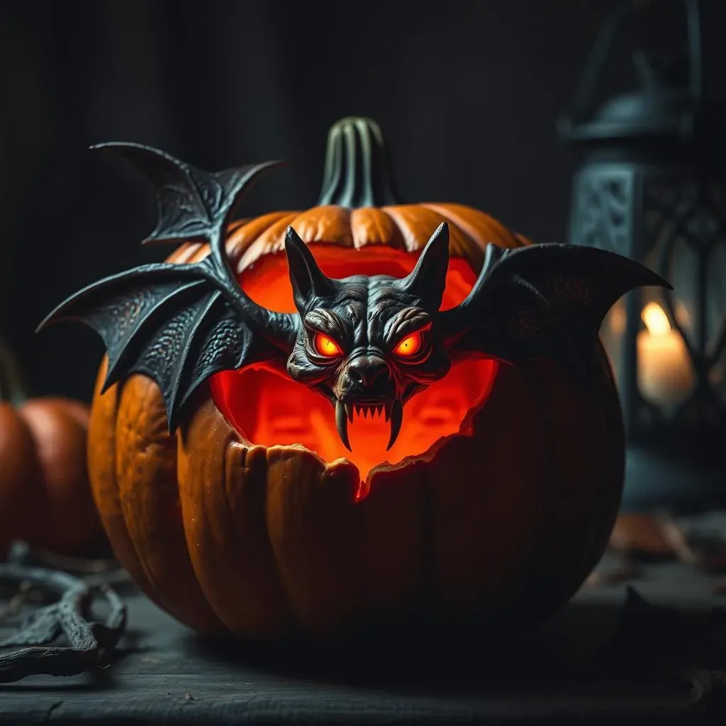 Vampire Pumpkin Carving: Fright Night Inspiration