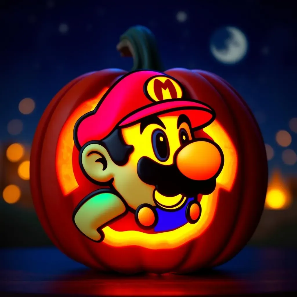 Video Game Pumpkin Art: Level Up Your Carving Skills