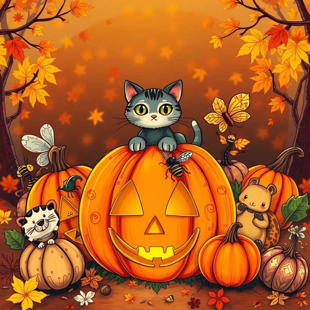 Whimsical & Wonderful: Cute Pumpkin Carving Ideas Not Scary